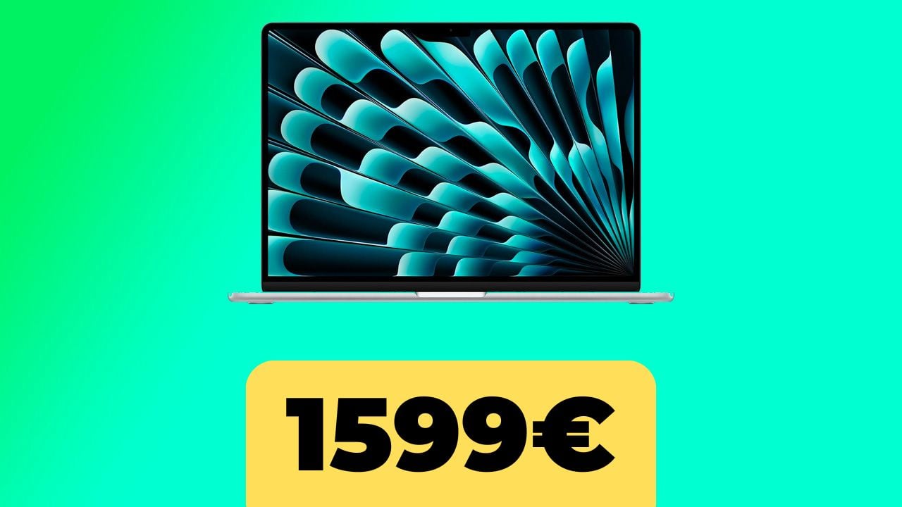 MacBook Air M2, il notebook Apple è in offerta al minimo storico su Amazon Italia