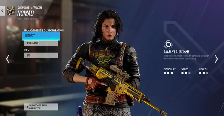 Gli operatori di Siege hanno anche salute e velocità di movimento diverse l'uno dall'altro Gli operatori di Siege hanno anche salute e velocità di movimento diverse l'uno dall'altro