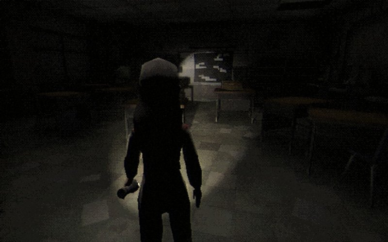 L'ambientazione scolastica, così lugubre e deserta, ci ha ricordato la Midwich Elementary School del primo Silent Hill L'ambientazione scolastica, così lugubre e deserta, ci ha ricordato la Midwich Elementary School del primo Silent Hill