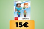 Gli Amiibo di Alex e Steve da Minecraft per Super Smash Bros. sono al prezzo minimo su Amazon - Notizia