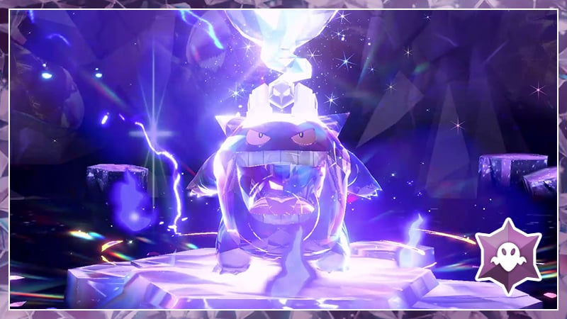 Il Gengar protagonista di un evento raid teracristal di Pokémon Scarlatto e Violetto