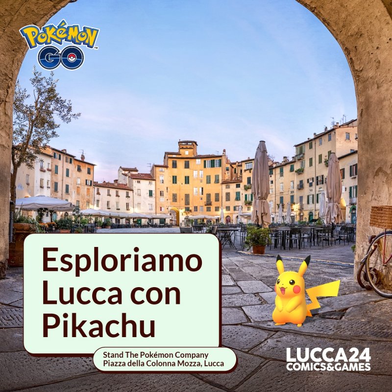 Pokémon GO a Lucca