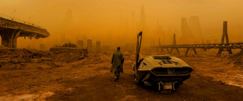 Un fermo immagine da Blade Runner 2049