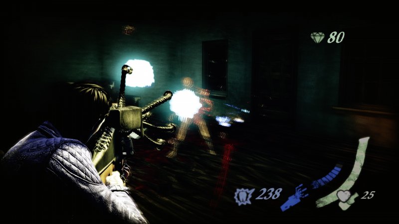 Garcia affronta alcuni nemici in Shadows of the Damned: Hella Remastered