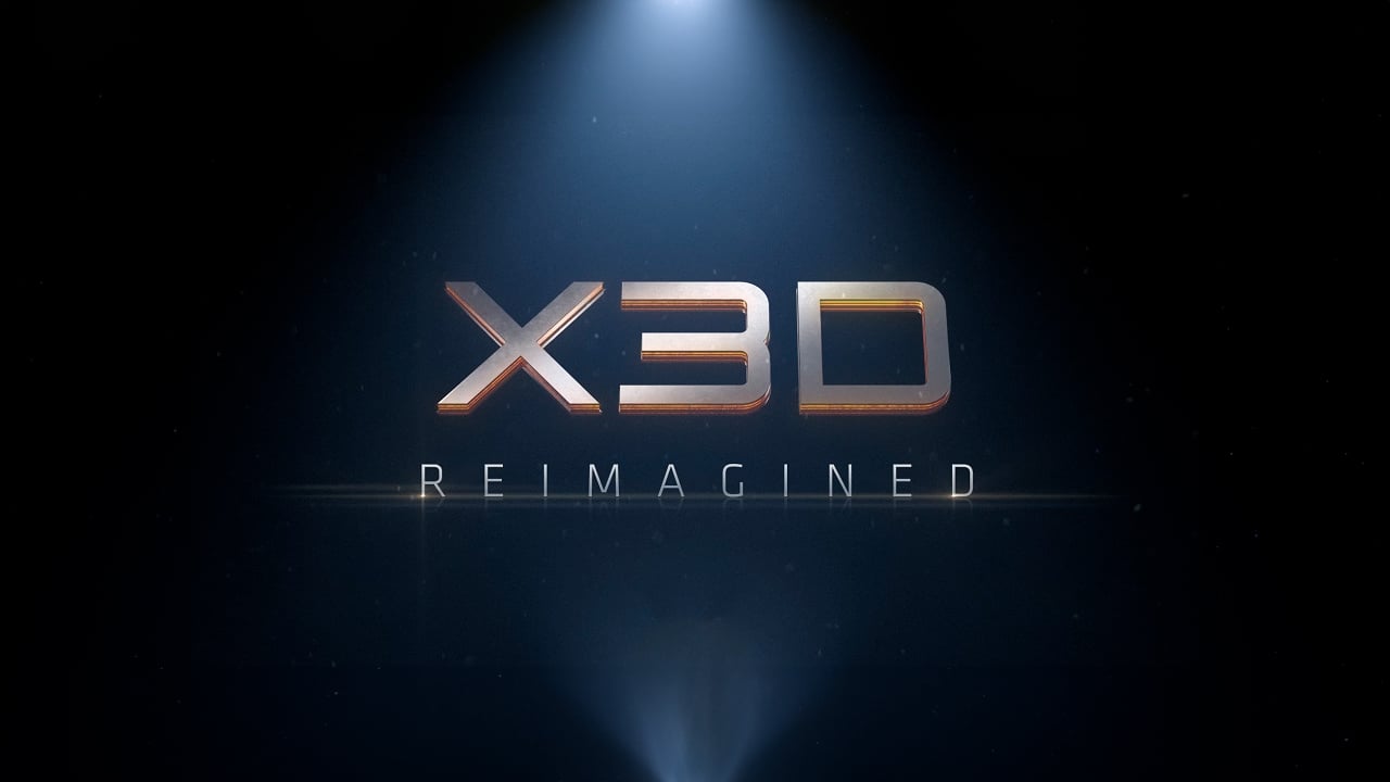 AMD X3D Reimagined Logo