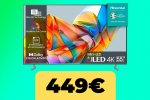 La TV 4K Hisense 55'' vola al minimo storico su Amazon Italia - Notizia