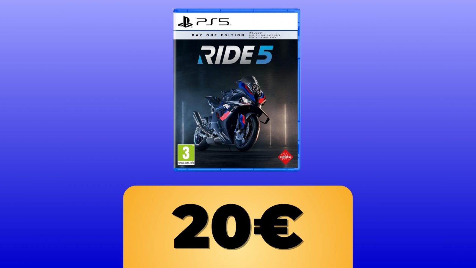 Il gioco Ride 5 e lo sconto su Amazon