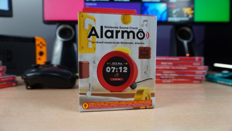 La scatola in cui è contenuto Alarmo