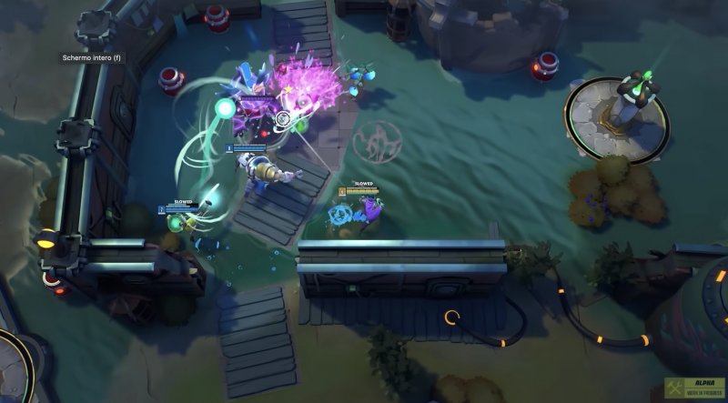 Ogni abilità dei 16 eroi disponibili nella demo che non aveva a che fare con il lanciare i nemici nell'abisso sapeva di già visto