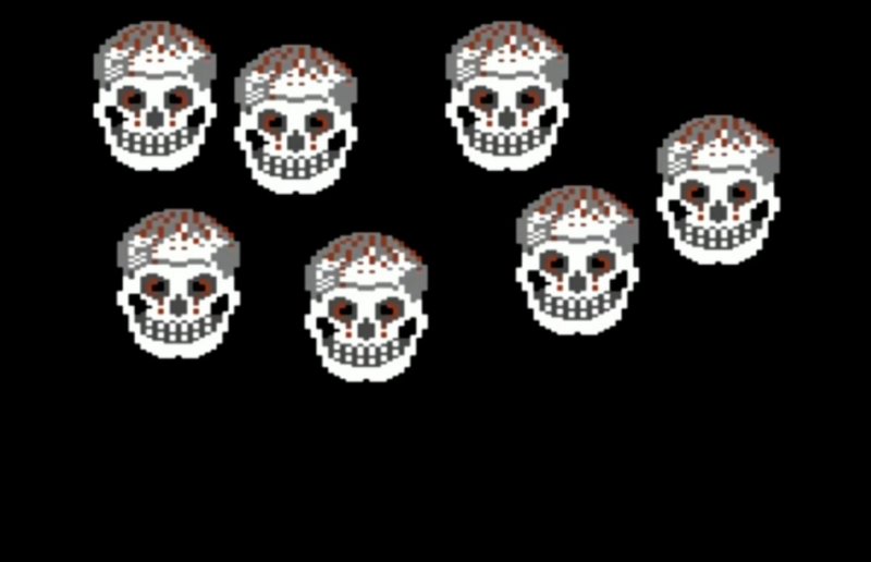 In uno dei vari spaventi, simpatici teschietti ci faranno 'bu' In uno dei vari spaventi, simpatici teschietti ci faranno 'bu'