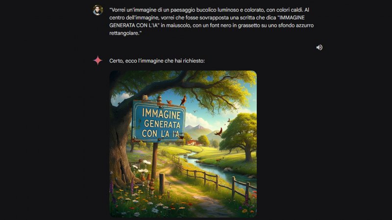 Va bene, Gemini, apprezziamo lo stesso lo sforzo