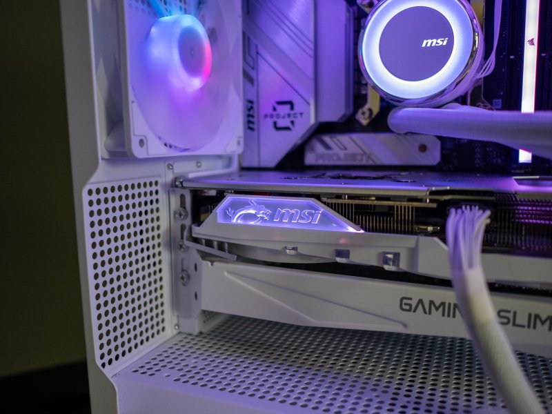 Dettaglio sulla scheda video NVIDIA GeForce RTX 4070 SUPER