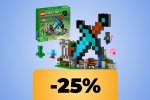 Il set LEGO Minecraft L'Avamposto della Spada Giocattolo è in sconto su Amazon: perfetta idea regalo natalizia - Notizia