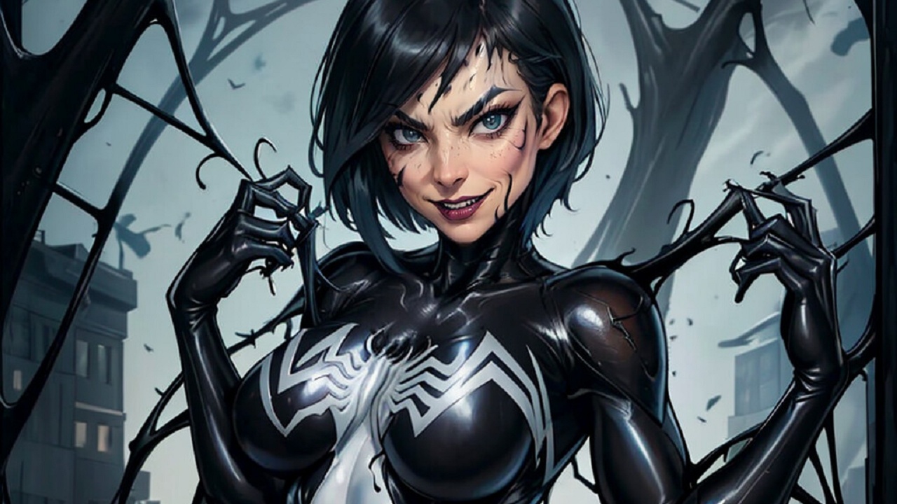 She-Venom nel cosplay di missbrisolo è migliore dei film di Sony e Marvel