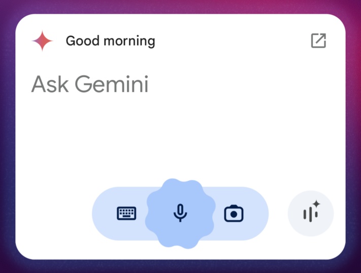 Una schermata di Gemini per fare delle domande al ChatBot.