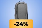 Lo zaino Lenovo per laptop è al prezzo minimo storico su Amazon, ci stanno anche i notebook più grandi - Notizia