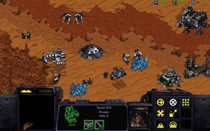 Unità Terran in StarCraft Remastered