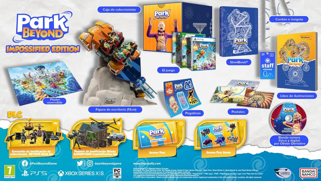 La collector's edition di Park Beyond è disponibile su Amazon al minimo storico