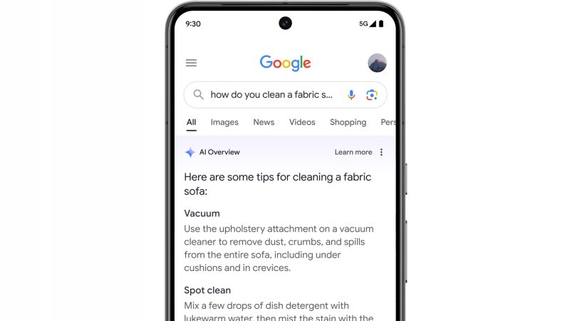 Il modo in cui cambia il motore di ricerca Google con Gemini può darci un'idea di come sarà quello di Meta