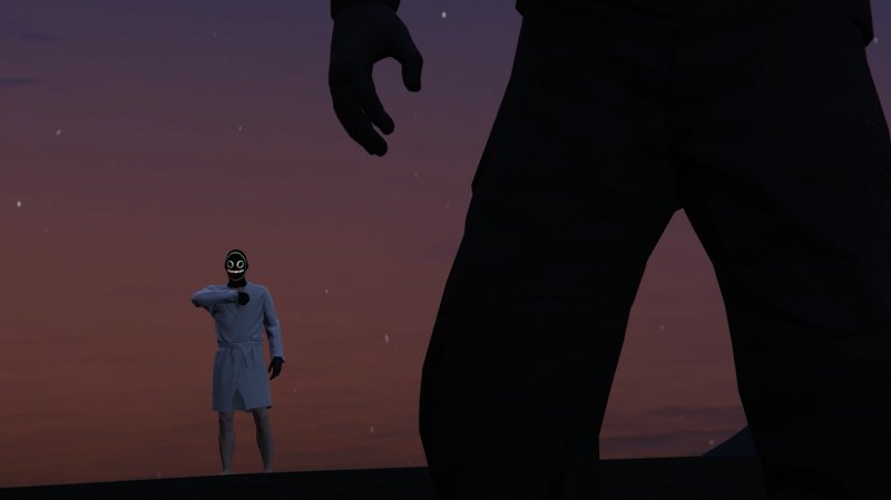 Incontro tra sconosciuti per la messa in scena dell'Amleto Incontro tra sconosciuti per la messa in scena dell'Amleto