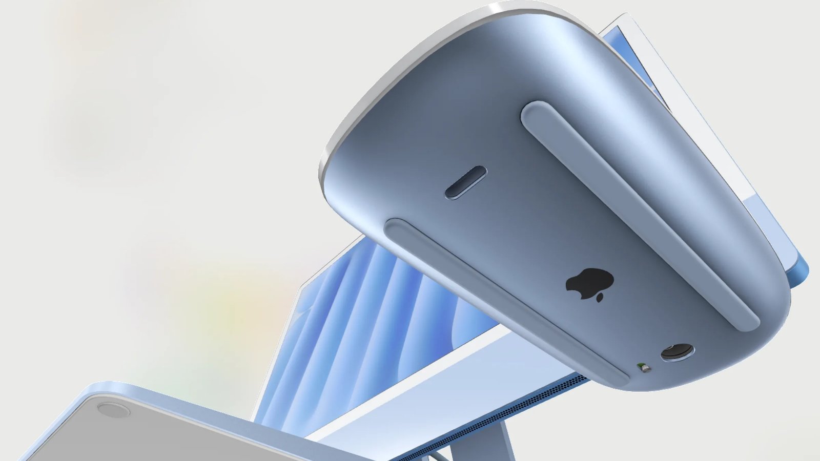 Il mouse di Apple e il connettore, allo stesso posto