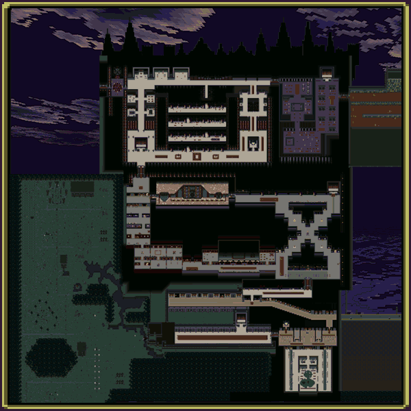 La nuova mappa introdotta da Ode to Castlevania è davvero grande La nuova mappa introdotta da Ode to Castlevania è davvero grande