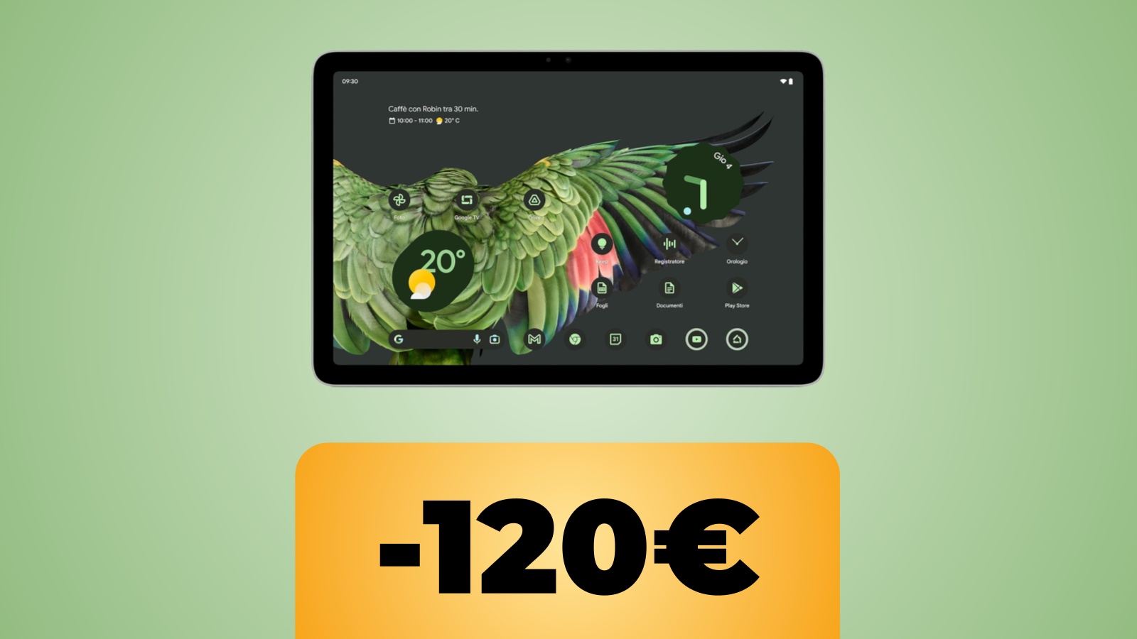 Google Pixel Tablet da 256 GB e lo sconto di Amazon