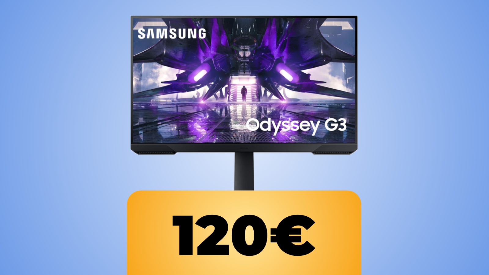 Samsung Monitor Gaming Odyssey G3 e il prezzo di Amazon