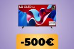 Lo schermo LG OLED C4 2024 con pixel autoilluminanti e funzioni gaming è al minimo storico su Amazon - Notizia