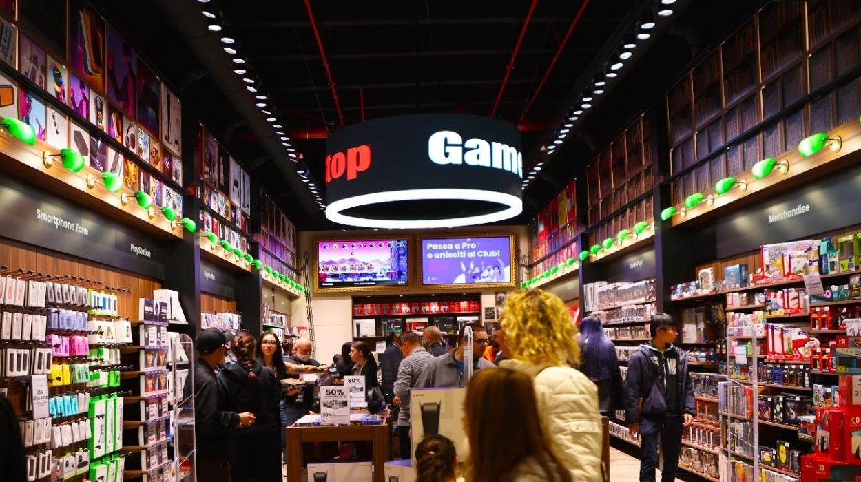 Un negozio di Gamestop