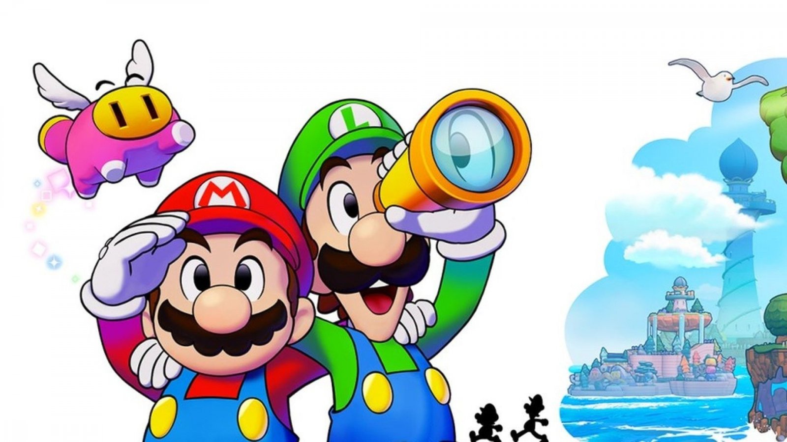 Mario e Luigi in Fraternauti alla carica