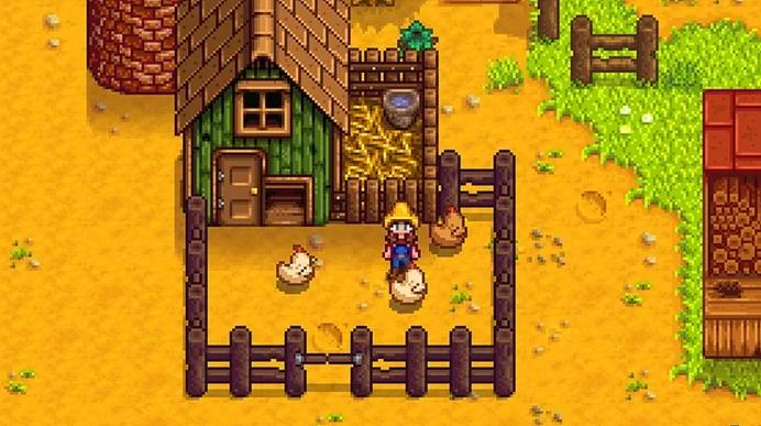 Una fattoria di Stardew Valley