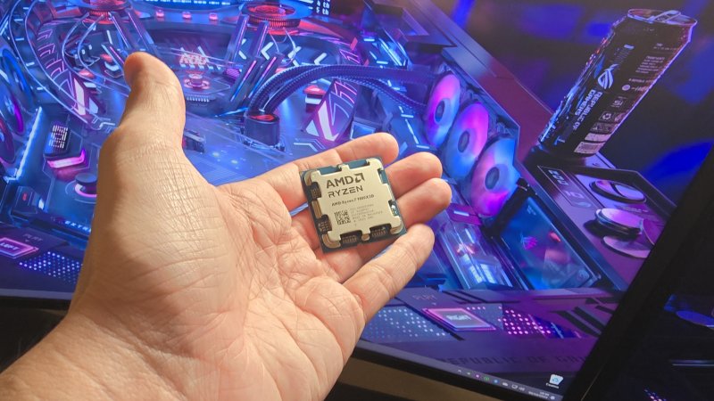 AMD Ryzen 7 9800X3D genera una frequenza massima di 5.2 GHz AMD Ryzen 7 9800X3D genera una frequenza massima di 5.2 GHz