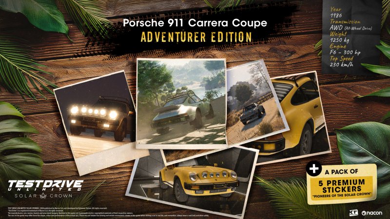 Il bonus per i giocatori di Test Drive Unlimited: Solar Crown Il bonus per i giocatori di Test Drive Unlimited: Solar Crown