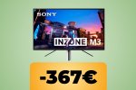 Il monitor da gioco di Sony INZONE M3 a 240 Hz è in fortissimo sconto su Amazon Italia - Notizia