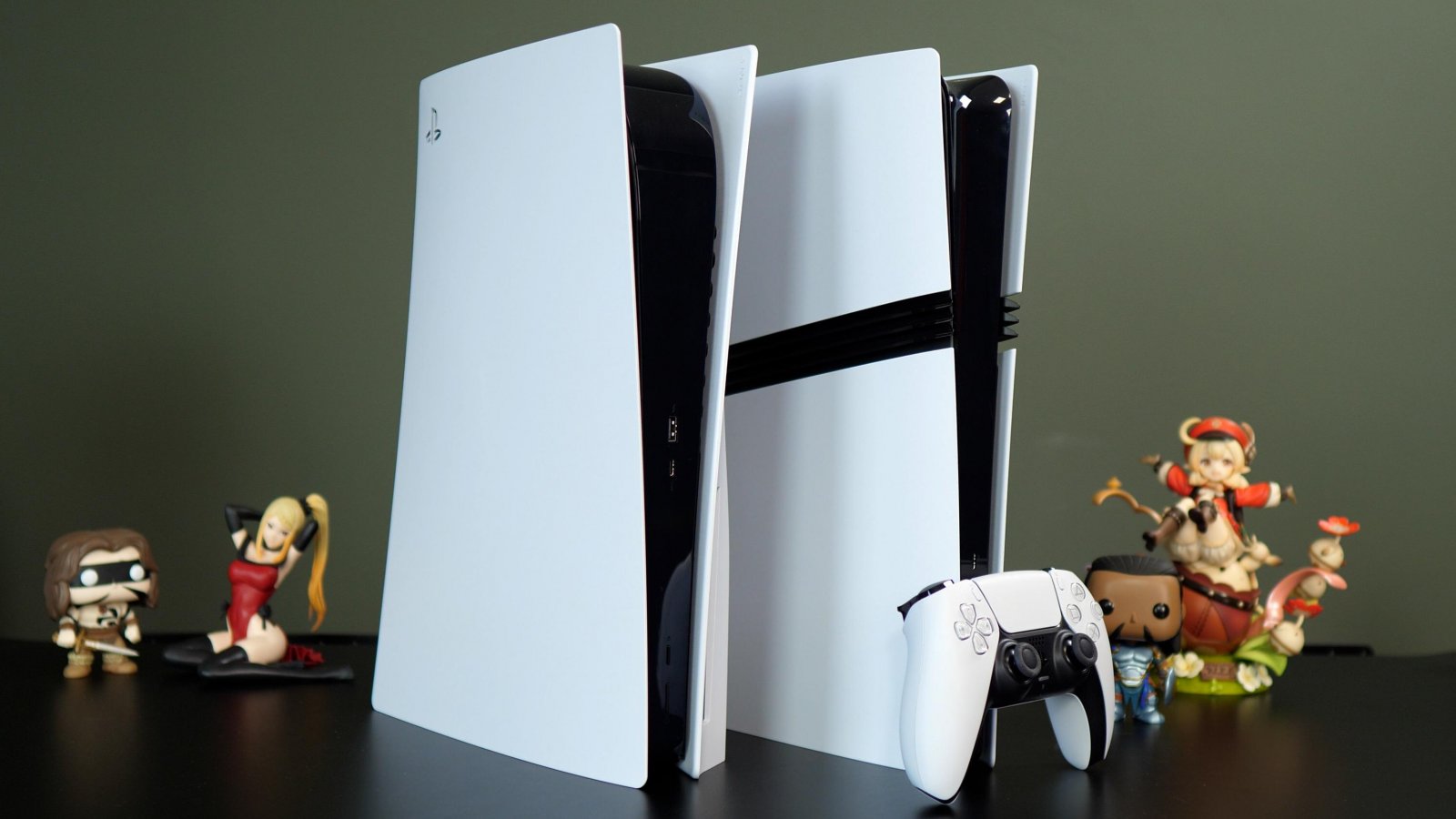PS5 e pS5 Pro in foto