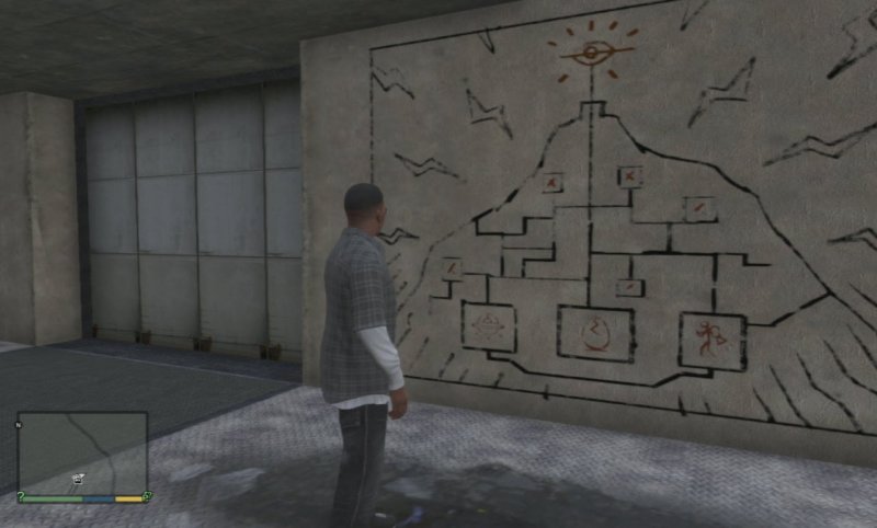 Il graffito di Mount Chiliad Il graffito di Mount Chiliad