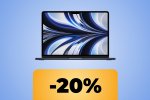 MacBook Air con chip M2 da 8+256 GB al prezzo minimo storico su Amazon - Notizia