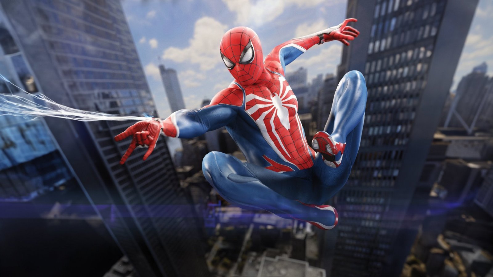 Peter si lancia fra i palazzi in Marvel's Spider-Man 2