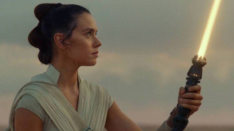 Rey, la protagonista dell'ultima trilogia cinematografica di Star Wars
