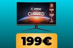 Il monitor da gaming MSI curvo da 32 pollici a 1080p e 250 Hz è al minimo storico su Amazon - Notizia