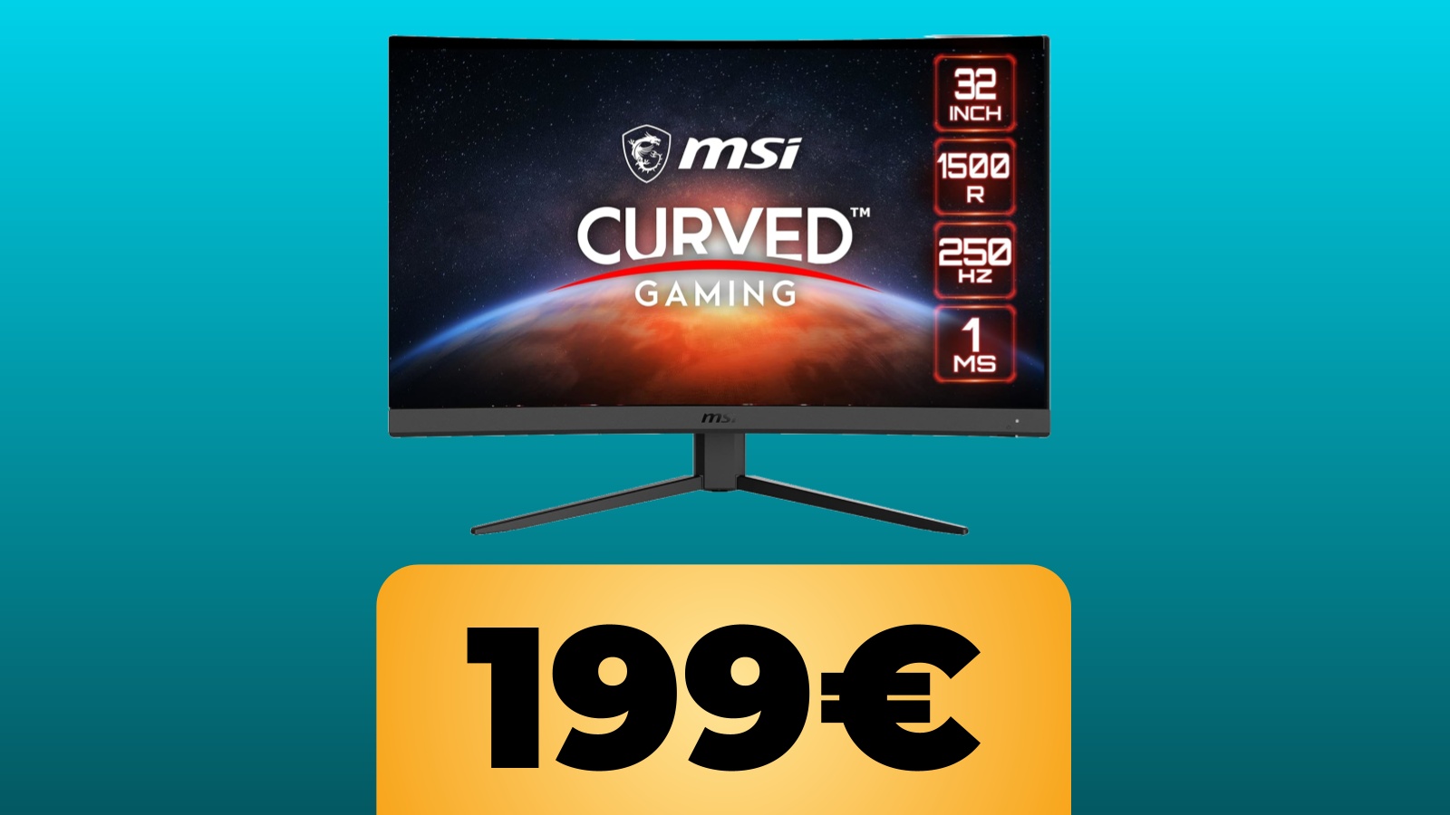 monitor MSI G32C4X e il prezzo su Amazon