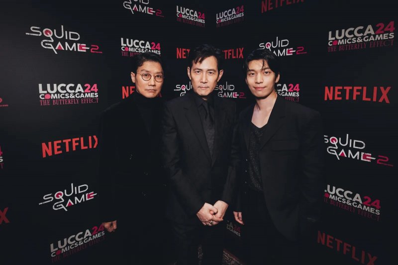 Gli ospiti d'onore dell'ultimo Lucca Comics and Games: Lee Jung-jae, Wi Ha-jun e Hwang Dong-hyuk