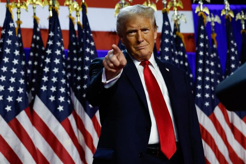 Un ritratto di Donald Trump, che ha stravinto le ultime elezioni