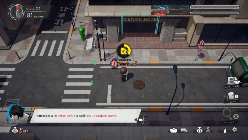 La grafica di Death Note Killer Within è assolutamente modesta La grafica di Death Note Killer Within è assolutamente modesta