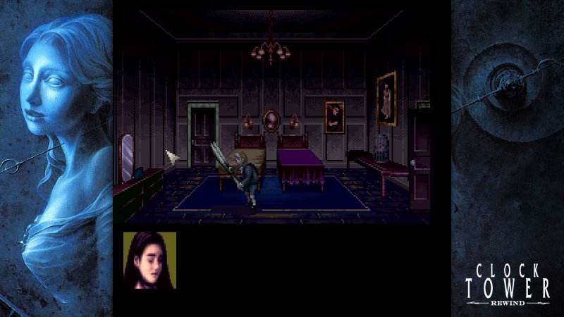 A volte, l'unica soluzione per evitare il game over è nascondersi. In questo caso siamo sotto al letto e speriamo che Scissorman non se ne renda conto