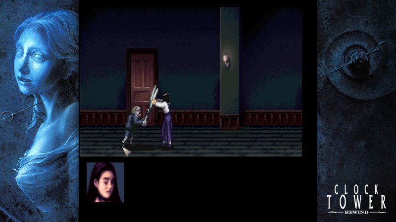 Quando la stamina di Jennifer è al massimo, si può provare a opporre resistenza a Scissorman