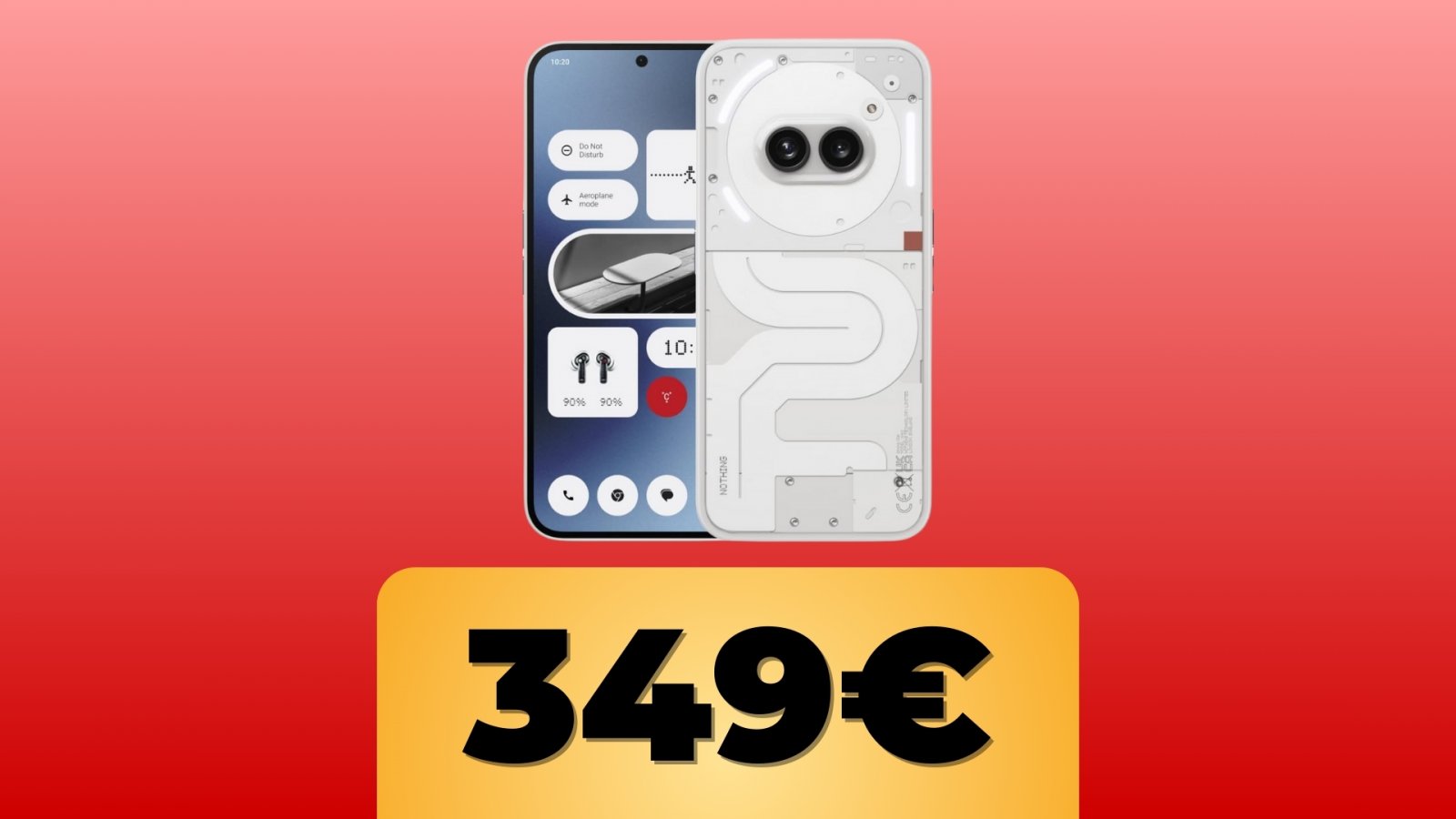 Il Nothing Phone (2a) e lo sconto su Amazon
