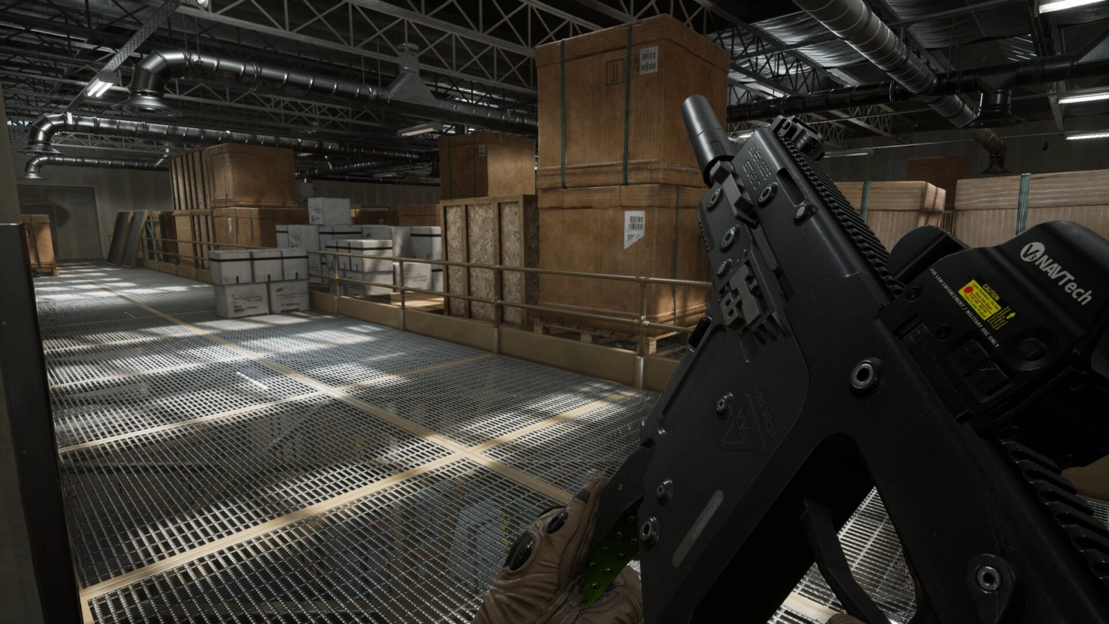 Un'arma impugnata in Rogue Point