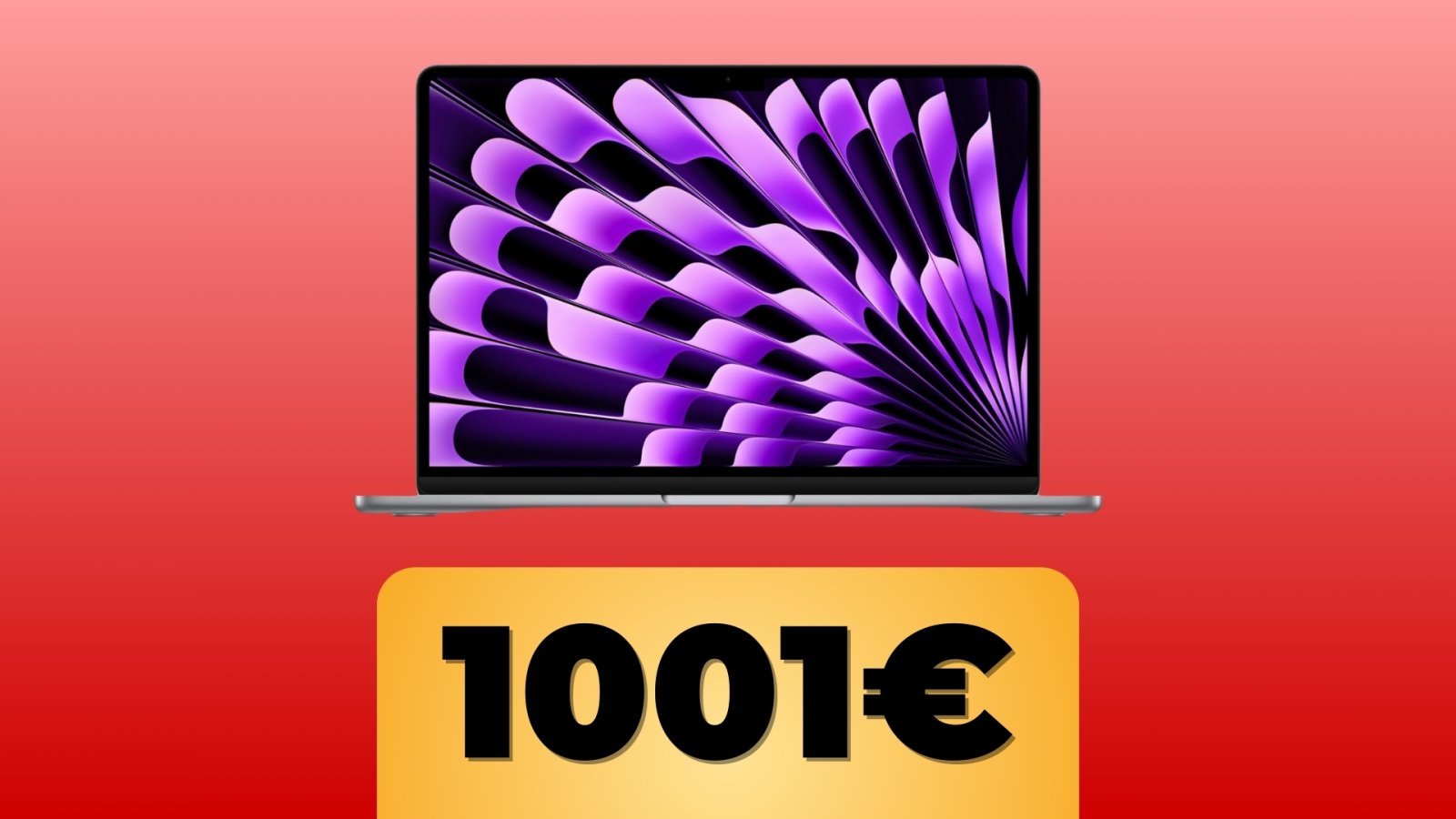 Il MacBook Air e lo sconto su Amazon